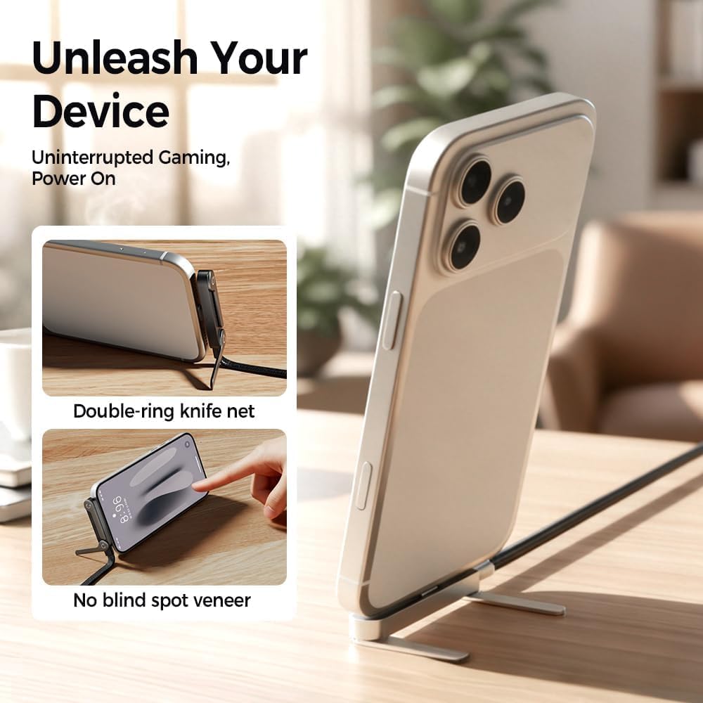 2-In-1 Data Cable With Stand in 240W Fast Charging