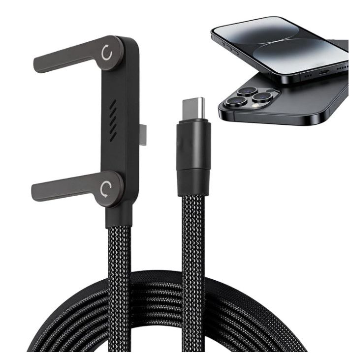 2-In-1 Data Cable With Stand in 240W Fast Charging