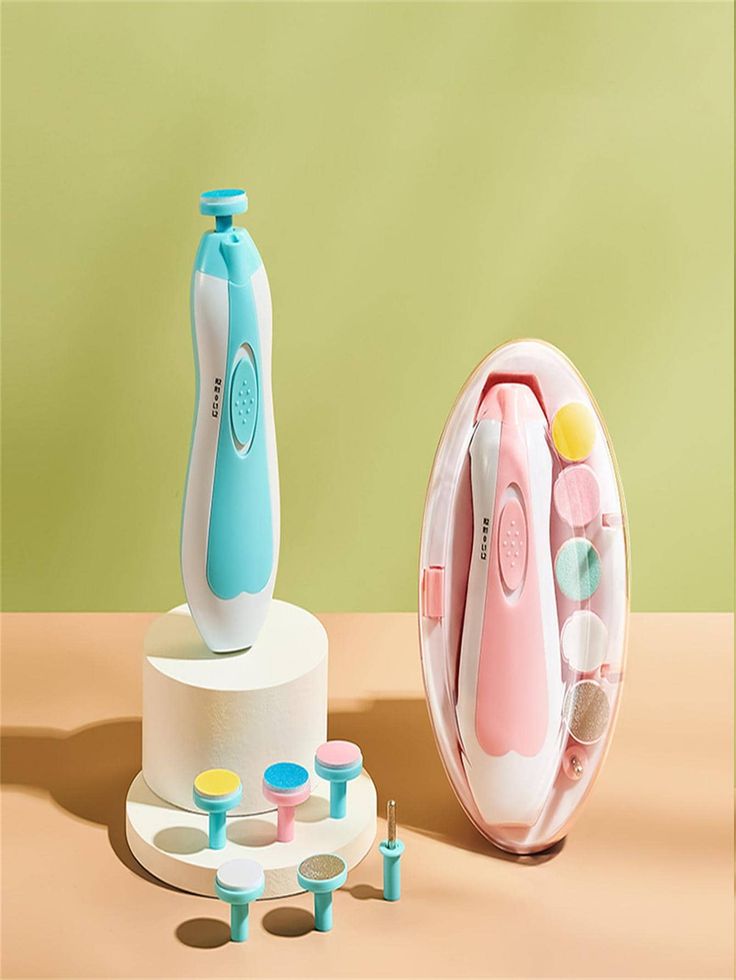 6-in-1 Electric Baby Nail Trimmer Set