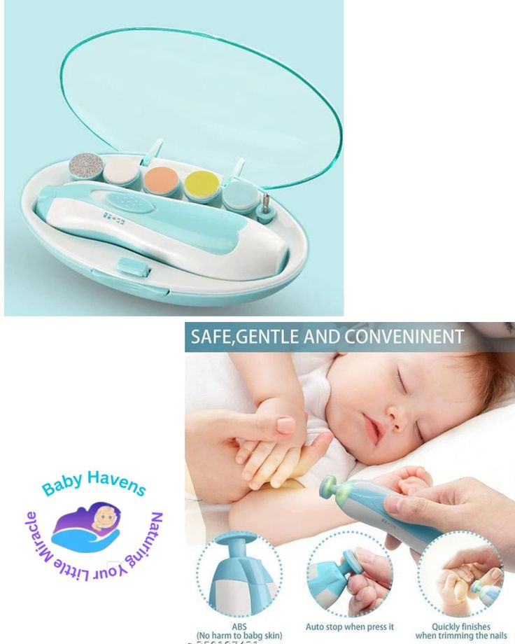 6-in-1 Electric Baby Nail Trimmer Set