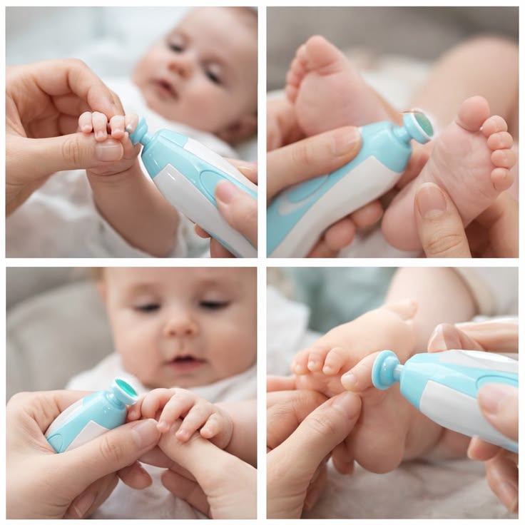6-in-1 Electric Baby Nail Trimmer Set