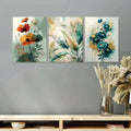 Set of 3 Premium Wall Art Photo Tiles